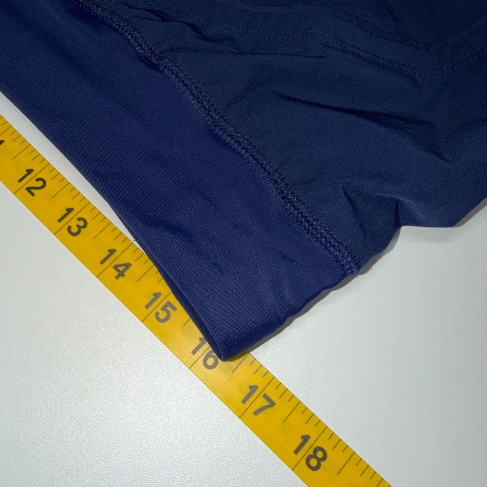 Lands' End Active Skort Shorts Blue Size 10 Athletic Golf Tennis Pockets - Picture 3 of 7